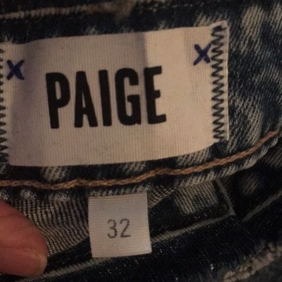 Paige Noella Straight Jean in Vedder Size 32 - Picture 6 of 14
